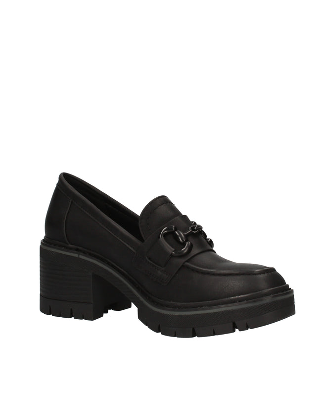 Refresh mocassini con tacco a blocco