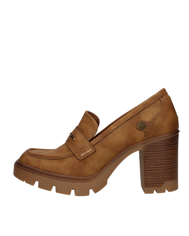 Refresh mocassini con tacco a blocco