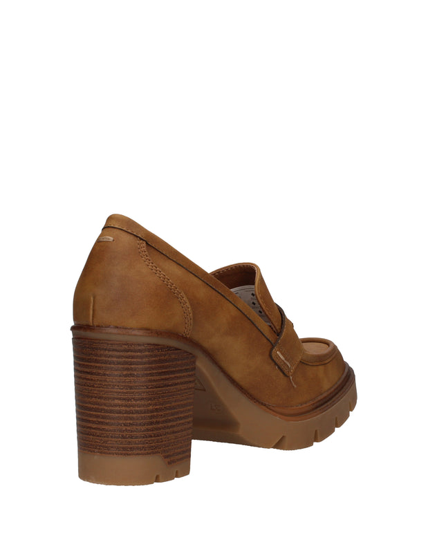 Refresh mocassini con tacco a blocco