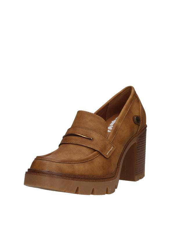 Refresh mocassini con tacco a blocco