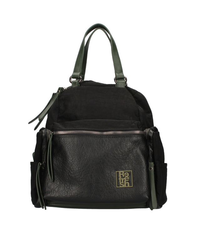 Refresh zaino in nylon e pelle