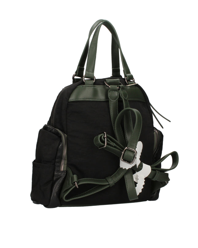 Refresh zaino in nylon e pelle