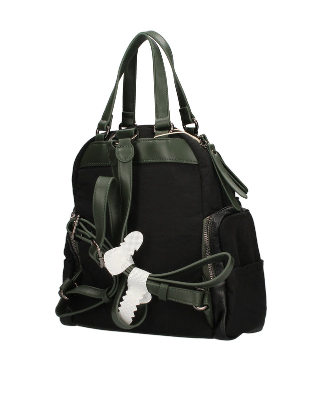 Refresh zaino in nylon e pelle