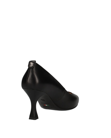 Nero Giardini decolletè con tacco a clessidra