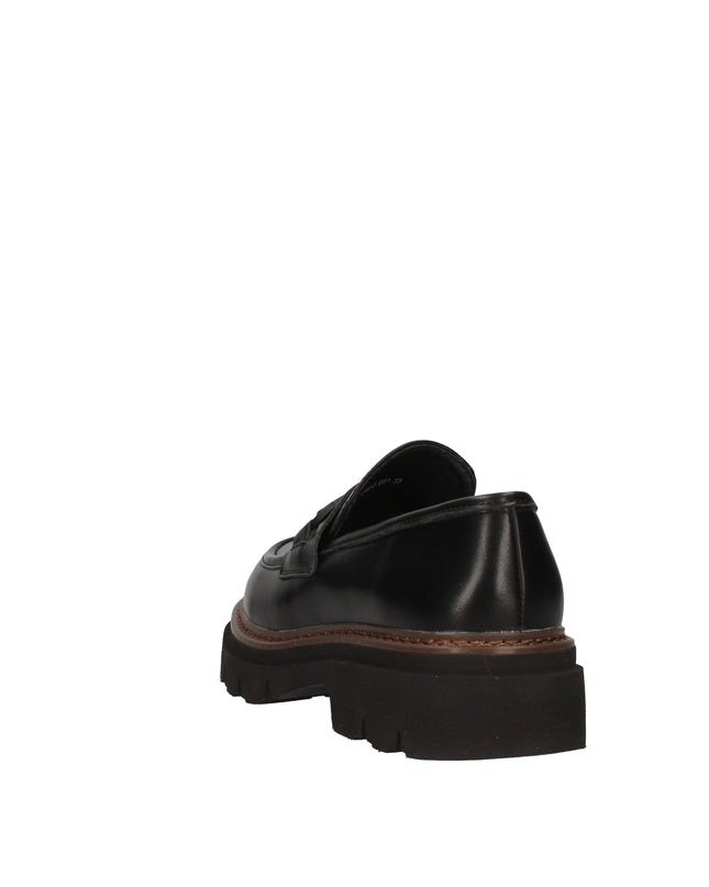 Cinzia Soft mocassini in pelle con suola carrarmato