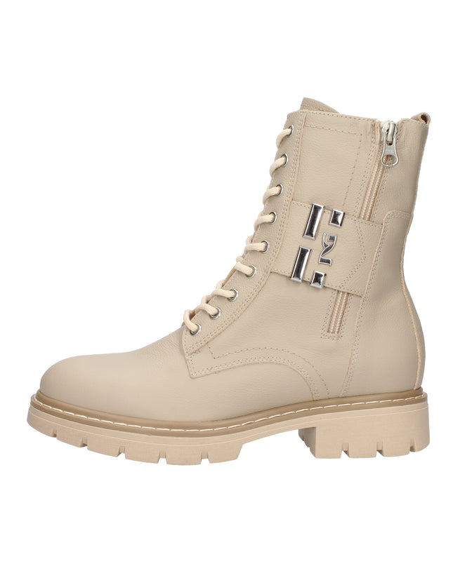 Nero Giardini anfibi con fibbia