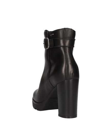 Igi&co stivaletti con tacco effetto legno