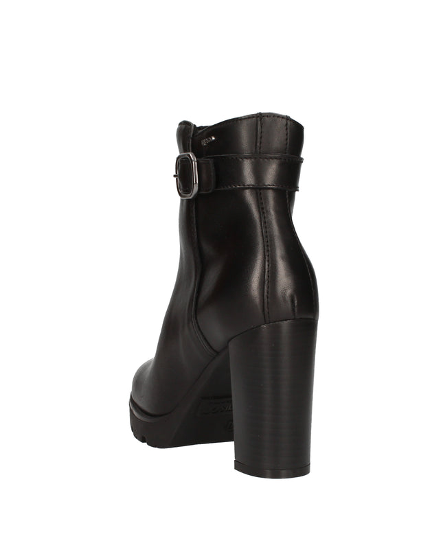 Igi&co stivaletti con tacco effetto legno