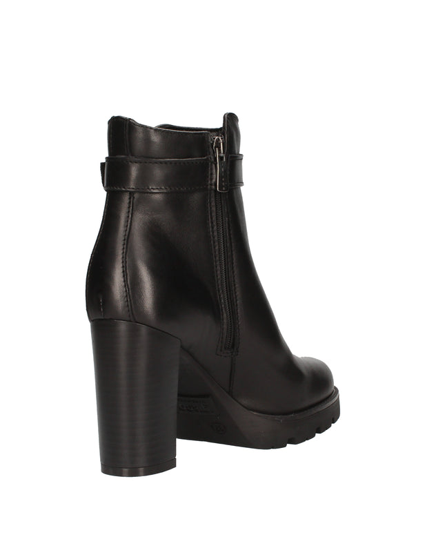 Igi&co stivaletti con tacco effetto legno