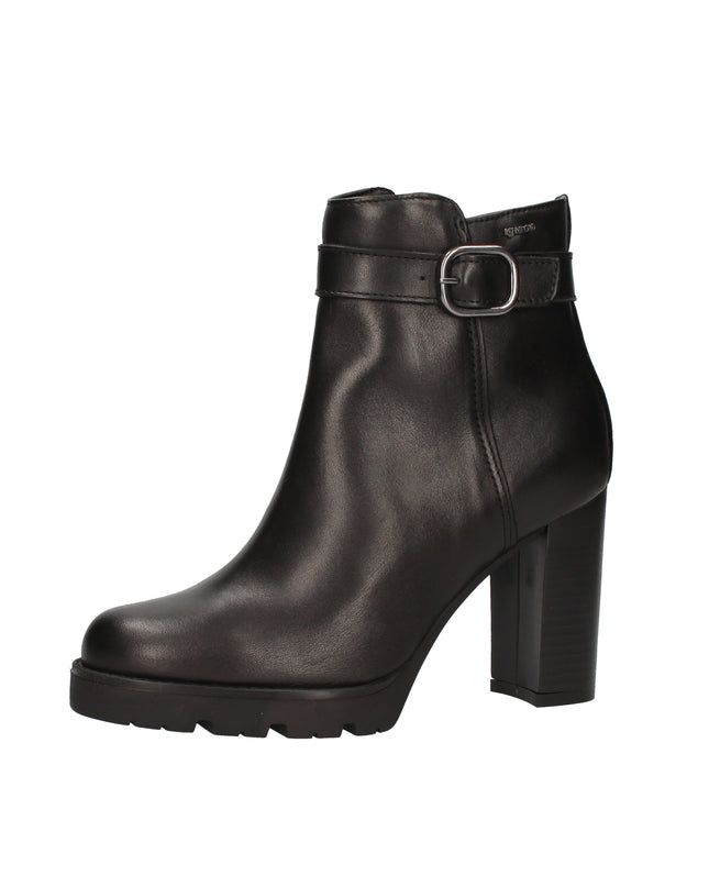 Igi&co stivaletti con tacco effetto legno