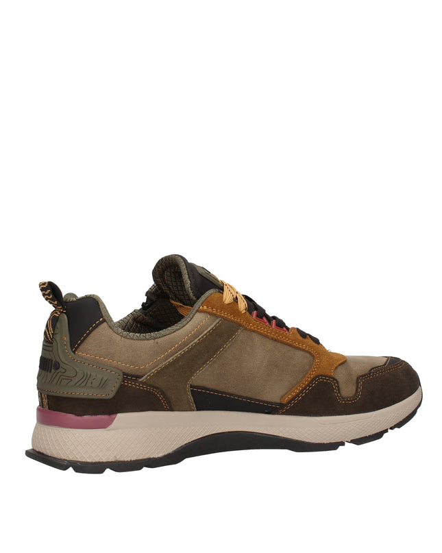 Jeep Ontario sneakers in pelle con zip laterale