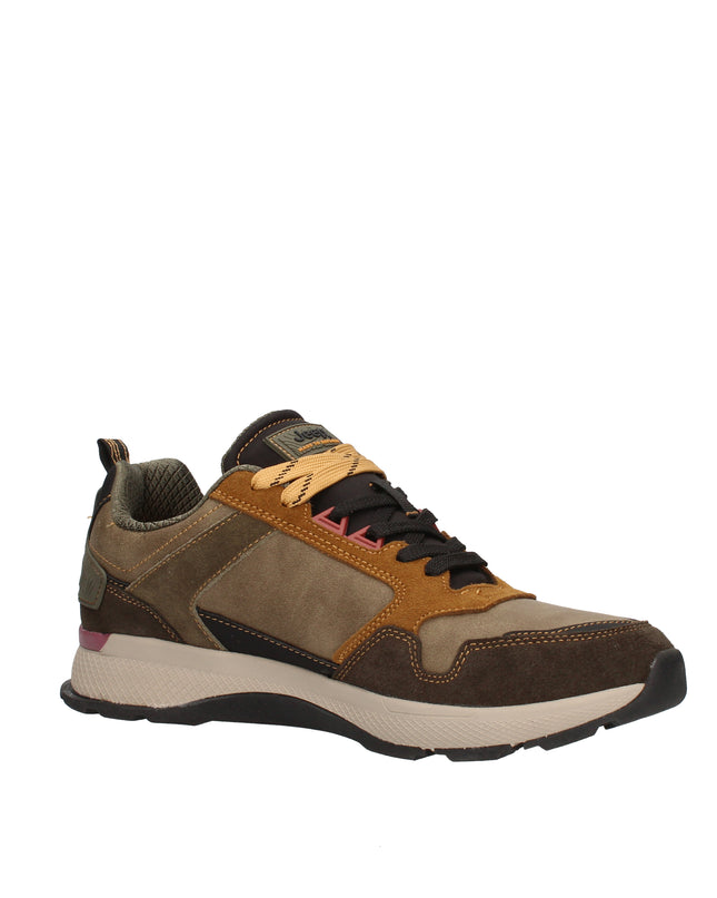 Jeep Ontario sneakers in pelle con zip laterale