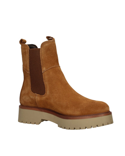 Cinzia Soft stivaletti chelsea in camoscio con suola carrarmato