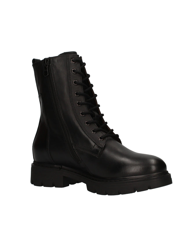 Nero Giardini anfibi con fibbia decorativa