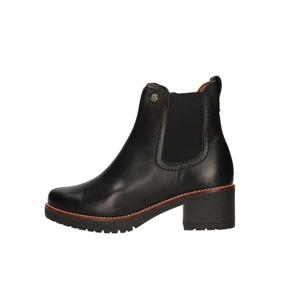 Pitillos stivaletti chelsea con tacco a blocco e zip laterale