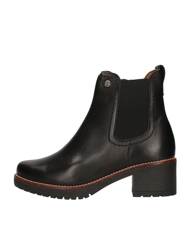 Pitillos stivaletti chelsea con tacco a blocco e zip laterale