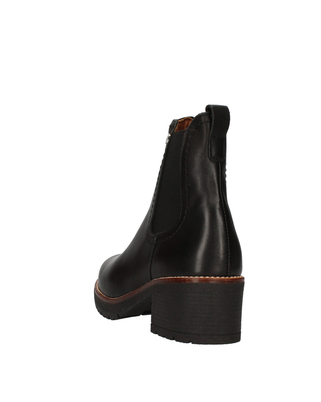 Pitillos stivaletti chelsea con tacco a blocco e zip laterale