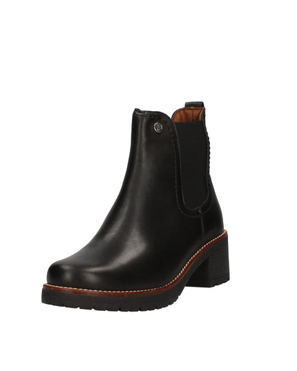 Pitillos stivaletti chelsea con tacco a blocco e zip laterale