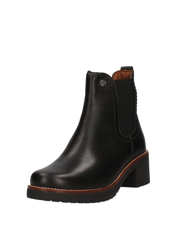 Pitillos stivaletti chelsea con tacco a blocco e zip laterale