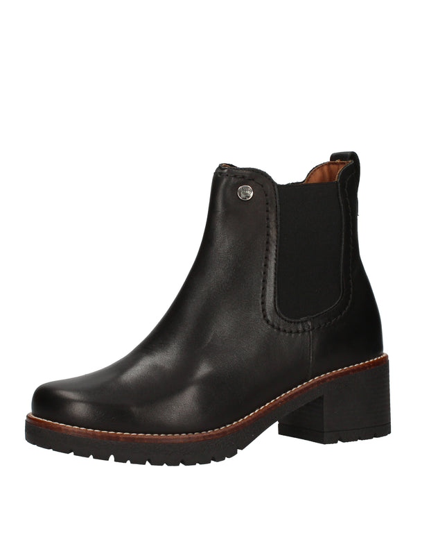 Pitillos stivaletti chelsea con tacco a blocco e zip laterale