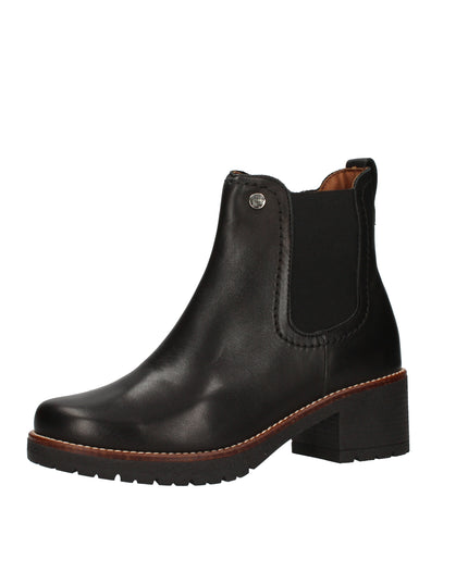 Pitillos stivaletti chelsea con tacco a blocco e zip laterale