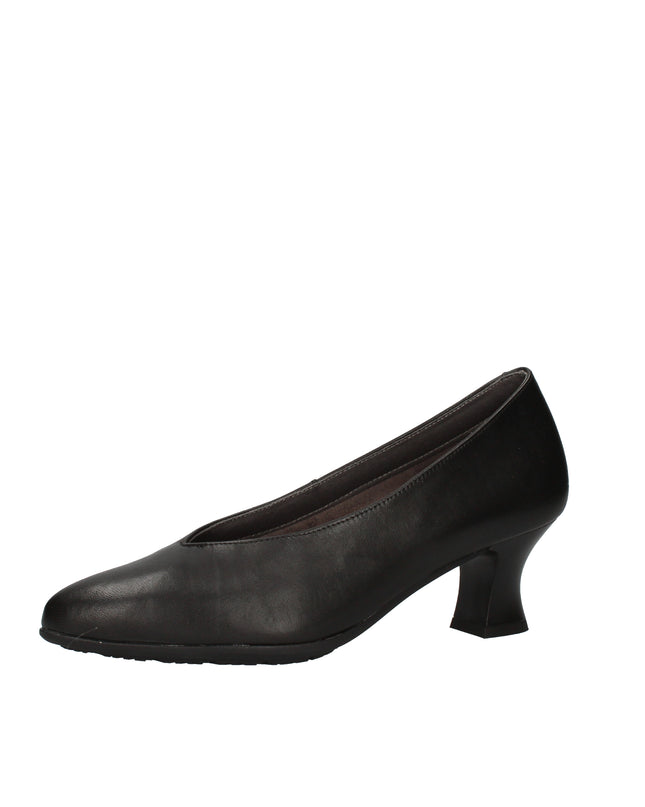 Pitillos décolleté con scollo a V e tacco a clessidra