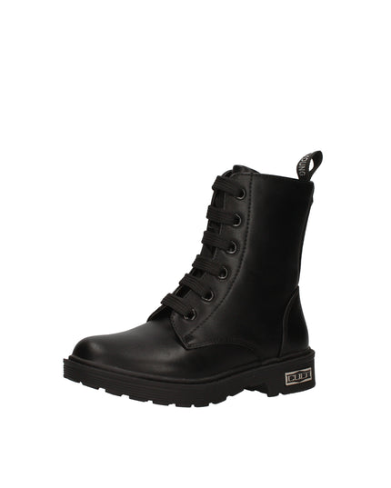 Cult anfibi in pelle con zip laterale