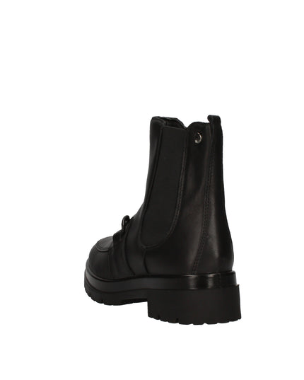 Enval Soft stivaletti in pelle con catena decorativa