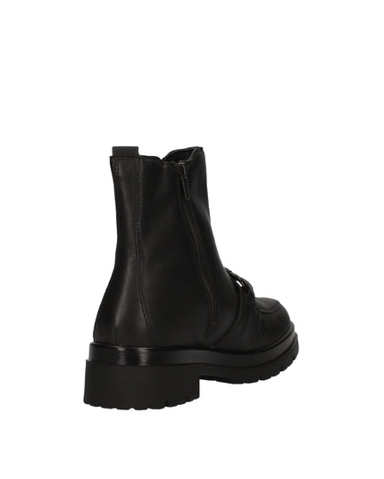 Enval Soft stivaletti in pelle con catena decorativa