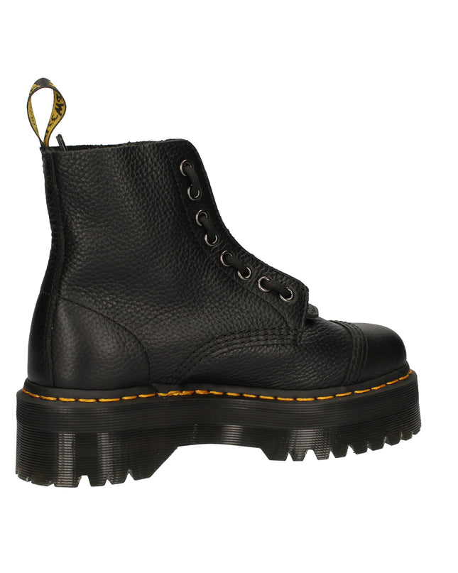 Dr. Martens Sinclaire Anfibi in pelle martellata