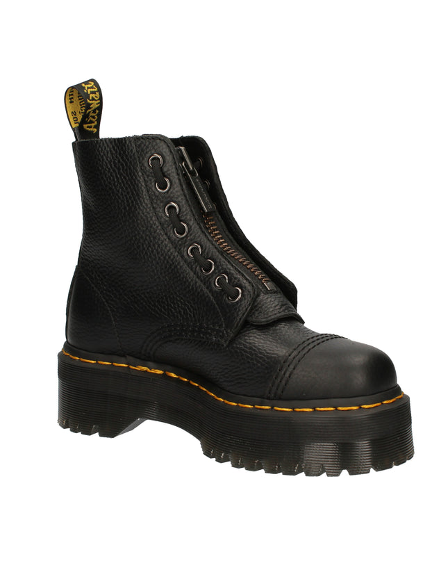 Dr. Martens Sinclaire Anfibi in pelle martellata