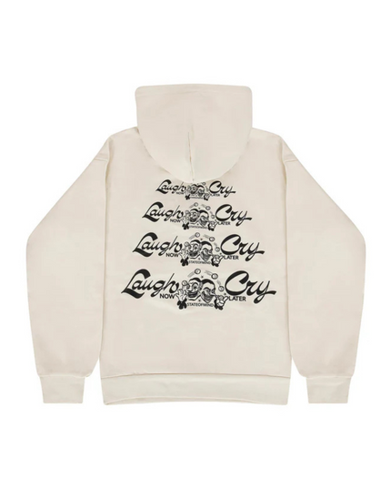5TATE OF MIND Felpa con cappuccio "Laugh Now Cry Later"