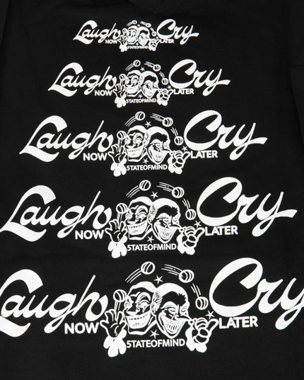 5TATE OF MIND Felpa con cappuccio "Laugh Now Cry Later"