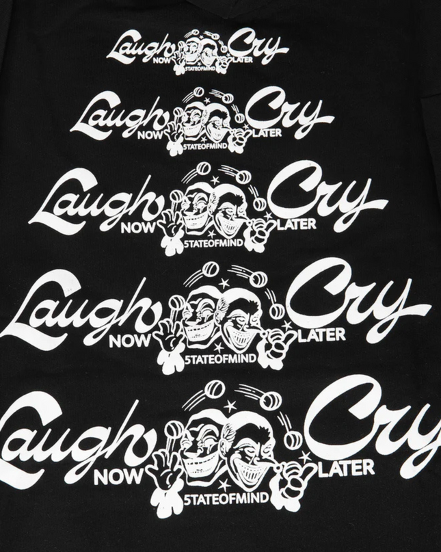 5TATE OF MIND Felpa con cappuccio "Laugh Now Cry Later"