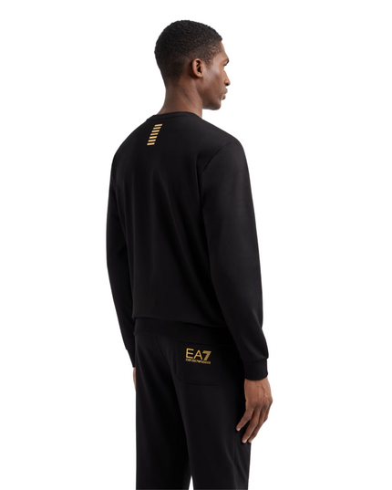 Felpa girocollo uomo EA7 Core Identity in cotone