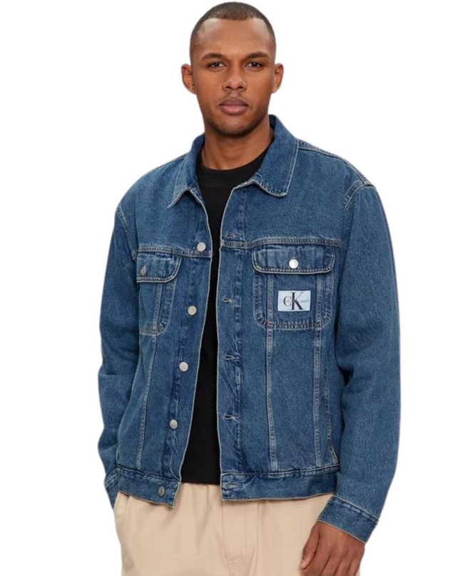 Calvin Klein giacca in denim uomo