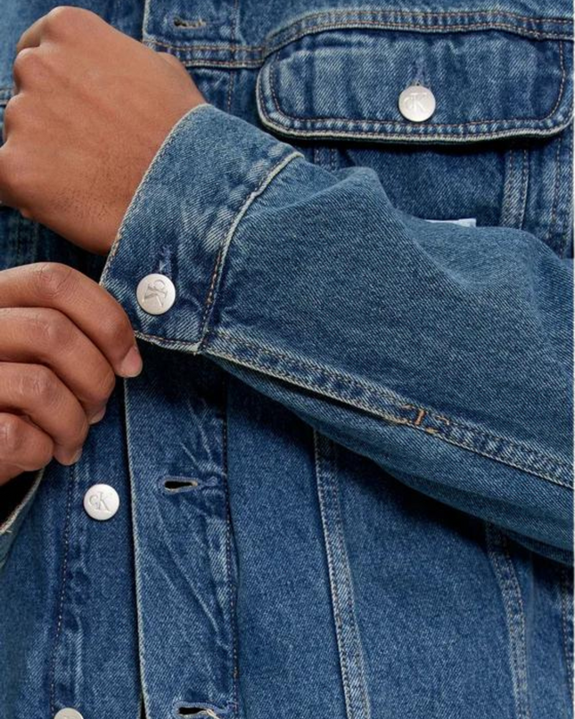 Calvin Klein giacca in denim uomo