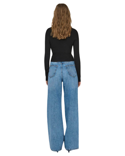 Only top manica lunga donna