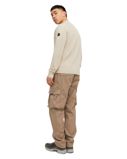 Jack&Jones pullover a coste collo a lupetto