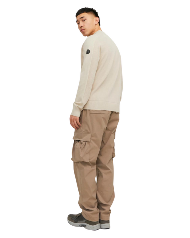 Jack&Jones pullover a coste collo a lupetto