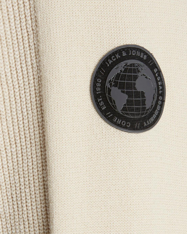 Jack&Jones pullover a coste collo a lupetto