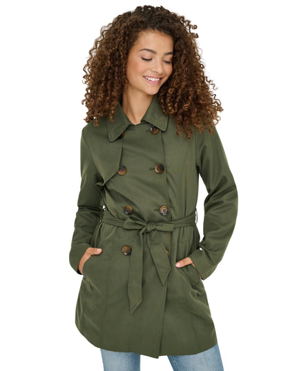 Only Trench Onlvalerie Donna Verde