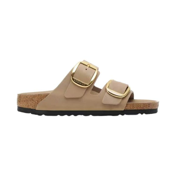 Birkenstock Arizona Big Buckle in pelle oliata Tobacco Brown