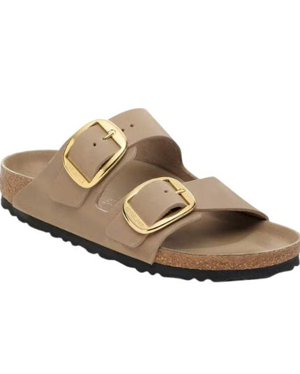 Birkenstock Arizona Big Buckle in pelle oliata Tobacco Brown