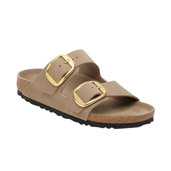 Birkenstock Arizona Big Buckle in pelle oliata Tobacco Brown