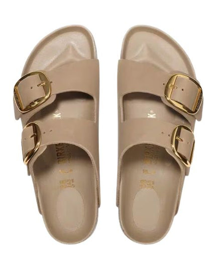 Birkenstock Arizona Big Buckle in pelle oliata Tobacco Brown