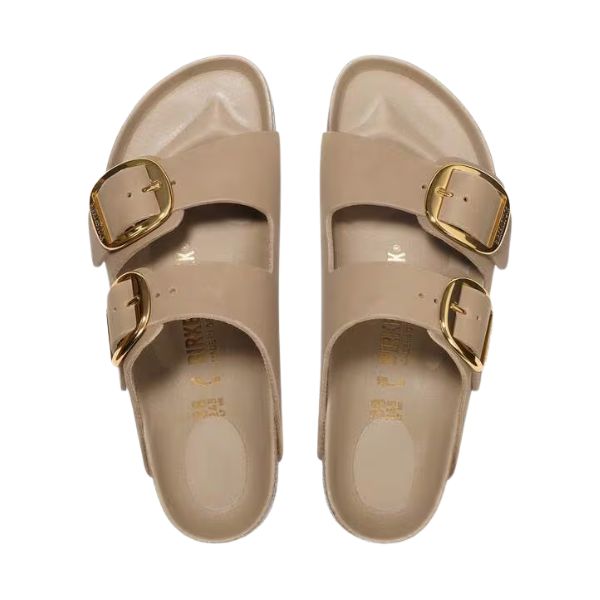Birkenstock Arizona Big Buckle in pelle oliata Tobacco Brown