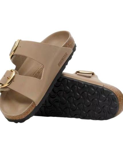 Birkenstock Arizona Big Buckle in pelle oliata Tobacco Brown