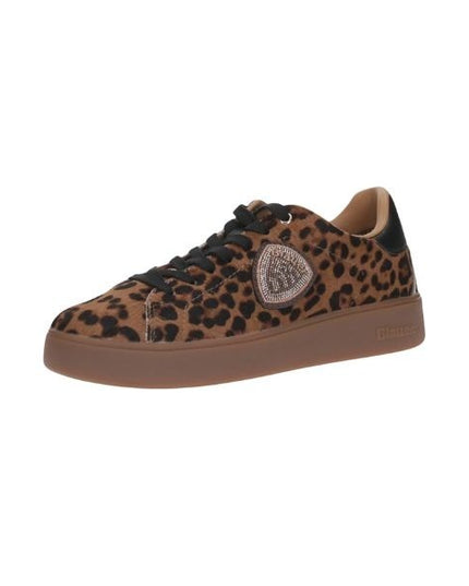 Blauer Victory sneakers con stampa leopardata