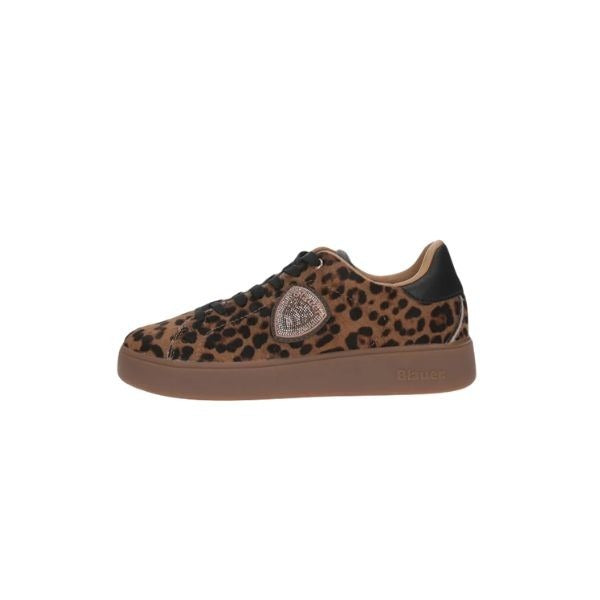 Blauer Victory sneakers con stampa leopardata